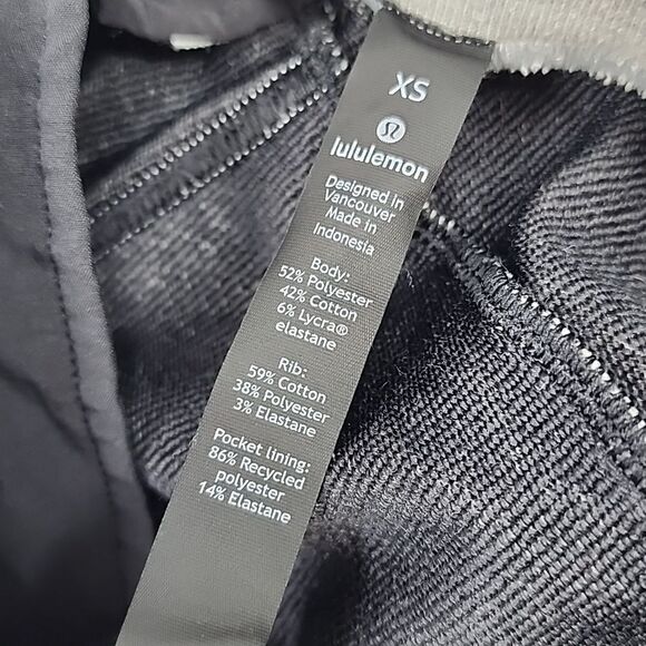 Lululemon City Sweat Pant Slim Heathered Ultra Light Grey Sea Salt XS - Picture 8 of 8